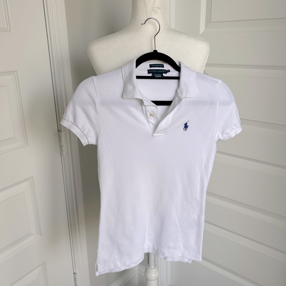 Ralph Lauren White Polo